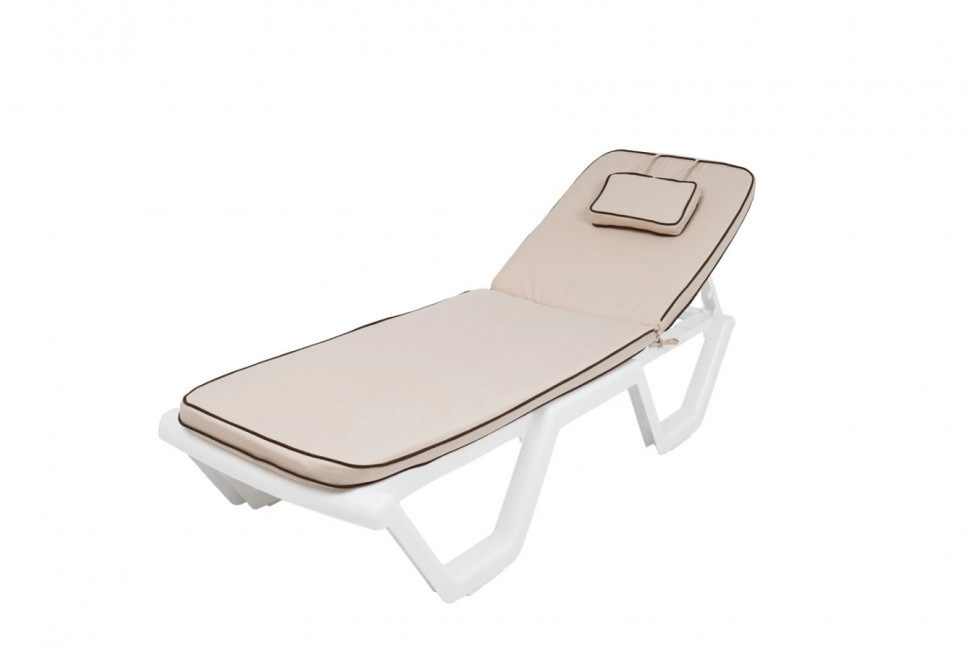 Матрац с вертикальной подушкой (бежевый) Premium