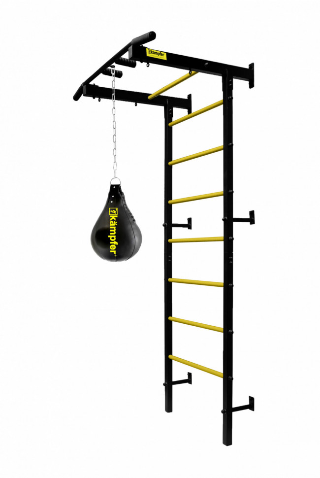 Профессиональная шведская стенка Kampfer Dionis Powerful (черный/желтый) Профессиональная шведская стенка Kampfer Dionis Powerful (черный/желтый)